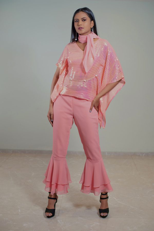 Salmon Pink Co-ord Set - Image 5