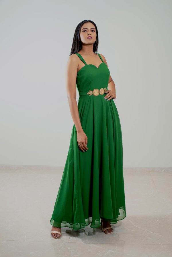 Leafy Green Long Tunic - Image 4