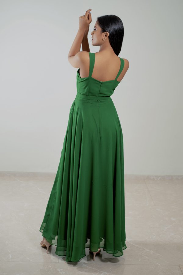 Leafy Green Long Tunic - Image 2