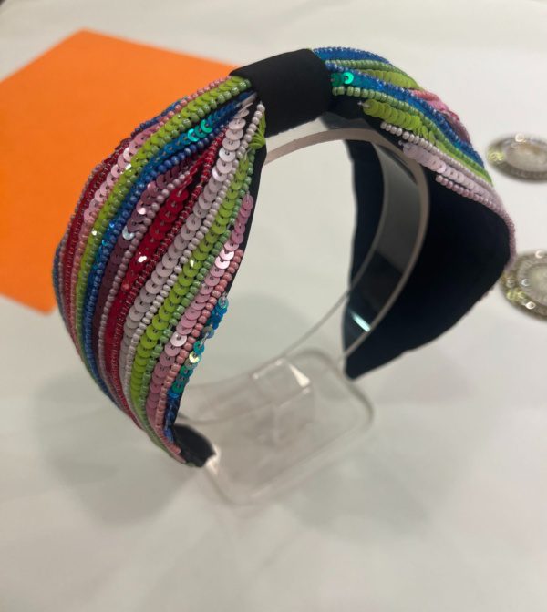 Multi Color Sequenced Hair Band