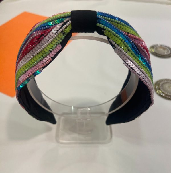 Multi Color Sequenced Hair Band - Image 4